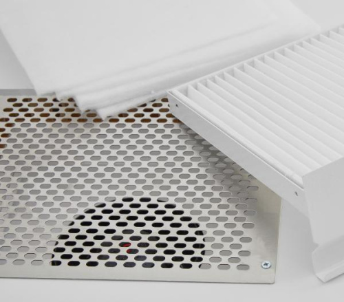 Пылесос для маникюра встраиваемый Polarus TD-MASTER-v2 (Правый выход) (с набором воздуховодов) фото