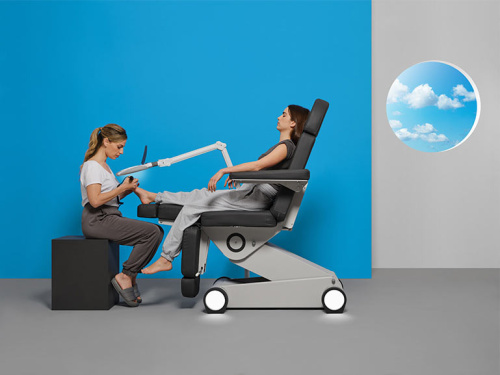 Педикюрное кресло P155 EL PRINCIPE  фото