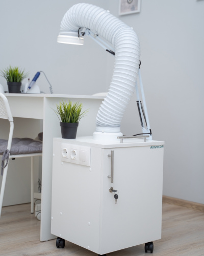 Вытяжка для маникюра и педикюра с подсветкой стандарт “ANVIKOR VC-AIR-1” фото