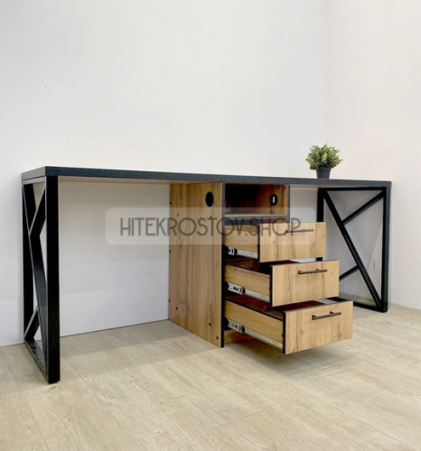 Стол маникюрный двойной №4 фото