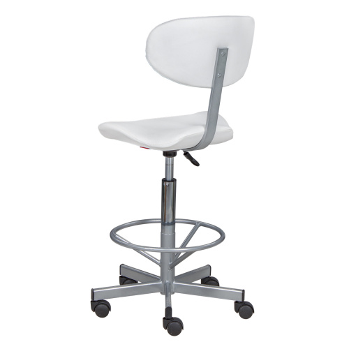 Стул Кейси высокий со спинкой (хром) фото