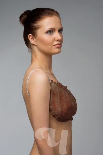 Топик с открытой спиной спан шоколад 10шт фото