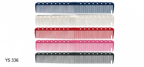 Расческа 336 (черн,бел, красный, розовый, зеленый, голубой) фото