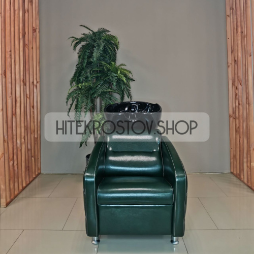 Мойка парикмахерская МД-123, с прострочкой и утяжкой (раковина глубокая) фото