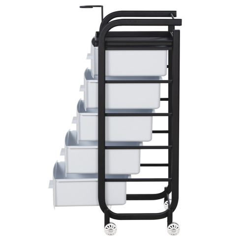 Парикмахерская тележка Арт (черный каркас) фото