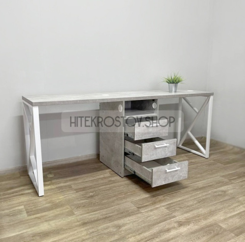 Стол маникюрный двойной №1 фото