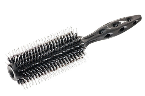 Термобрашинг Y.S.parc 560 Carbon Tiger Brush, ,щетина кабана и нейлон, корпус -карбон 60 мм фото