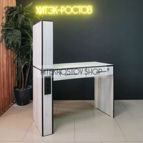 Стол маникюрный №56 + 4 розетки фото