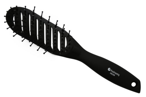 Щетка Hairway 9 рядная, изогнутая фото