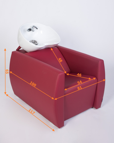 Мойка парикмахерская Оливия (раковина глубокая) фото