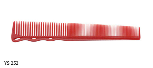 Расческа 252 за ухо ( карбон, красный, белый) фото