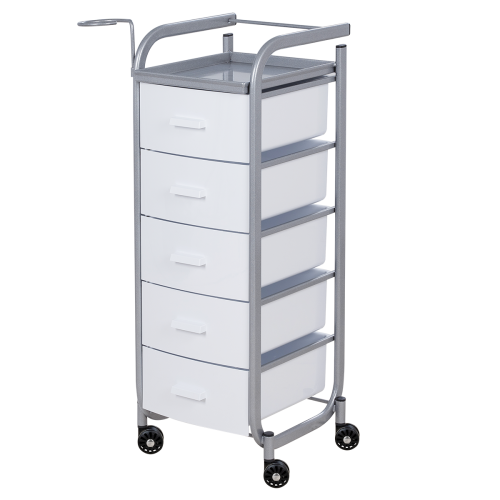 Парикмахерская тележка Арт (серый каркас) фото