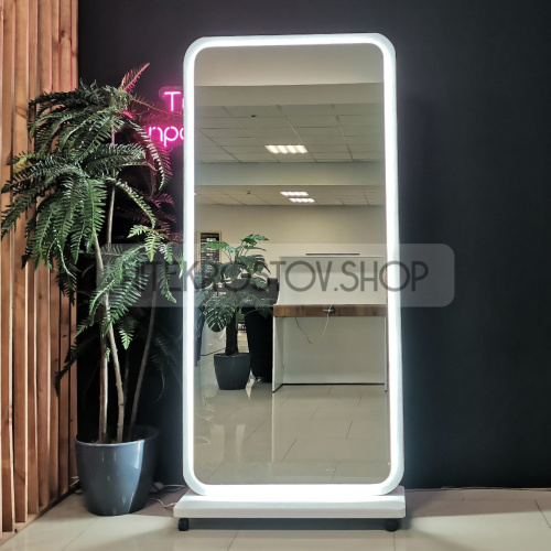 Зеркало ростовое №3 (на колесах) фото