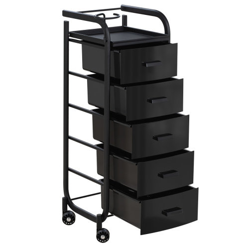 Парикмахерская тележка Арт (черный каркас) фото