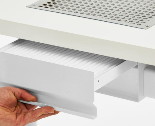 Пылесос для маникюра встраиваемый Polarus TD-MASTER-v2 (Правый выход) (с набором воздуховодов) фото