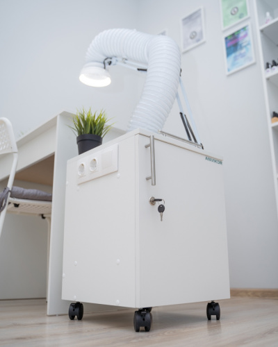 Вытяжка для маникюра и педикюра с подсветкой стандарт “ANVIKOR VC-AIR-1” фото