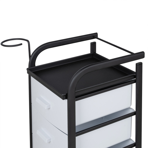 Парикмахерская тележка Арт (черный каркас) фото