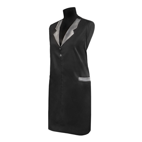 Фартук черный фото