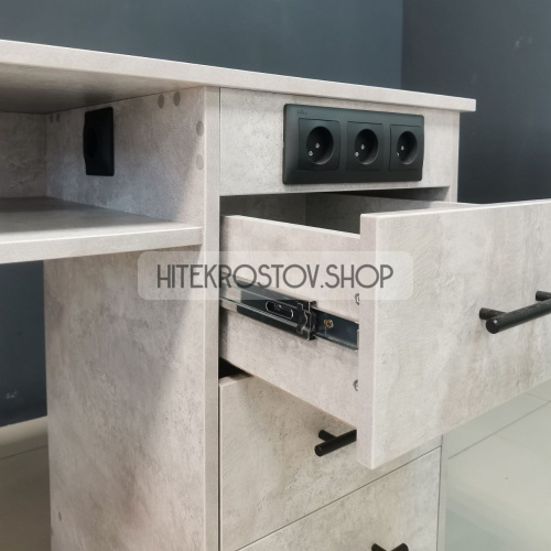 Стол маникюрный №58 + 5 розеток фото