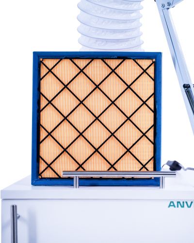 Вытяжка для маникюра и педикюра с подсветкой стандарт “ANVIKOR VC-AIR-1” фото