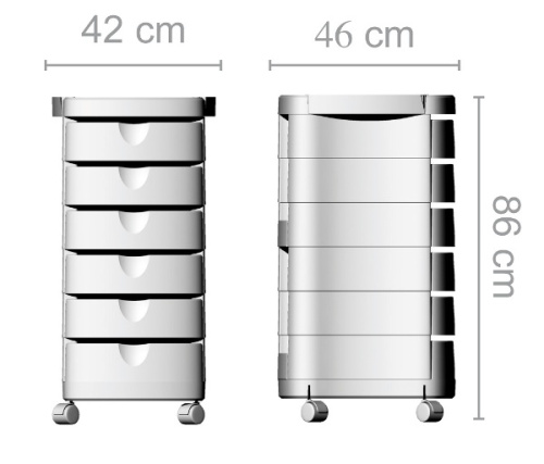 Тележка парикмахерская CIAK-S Ceriotti фото