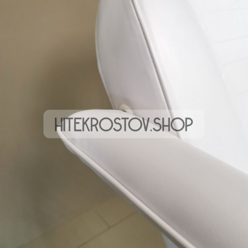 Кушетка косметологическая REST с лотками (белая) фото