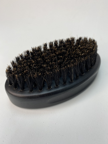 Щетка овальная дерев с натур щетиной фото