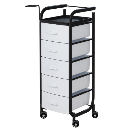 Парикмахерская тележка Арт (черный каркас) фото