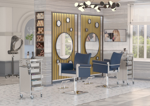 Кресло парикмахерское Лесли фото