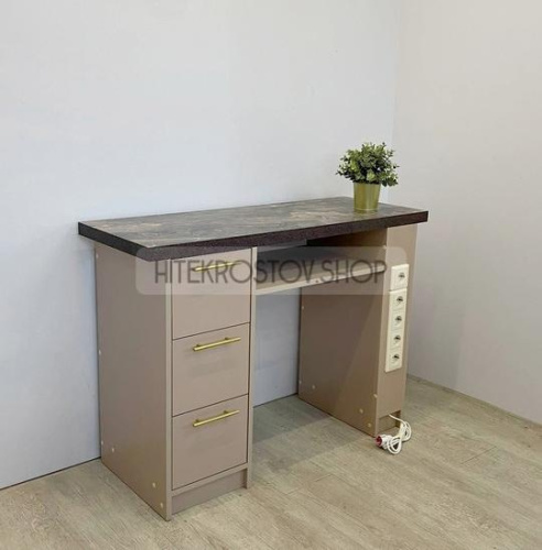 Стол маникюрный №26 + 5 розеток фото