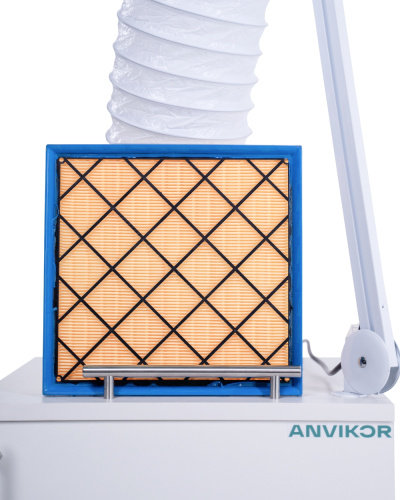 Вытяжка для маникюра и педикюра с лампой премиум “ANVIKOR VC-AIR-3” фото