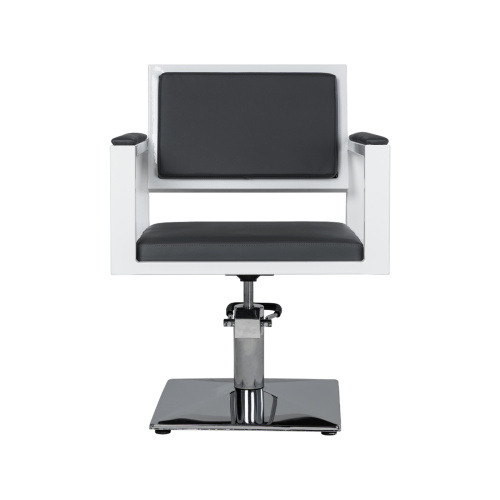 Кресло парикмахерское Дуглас, белый каркас фото